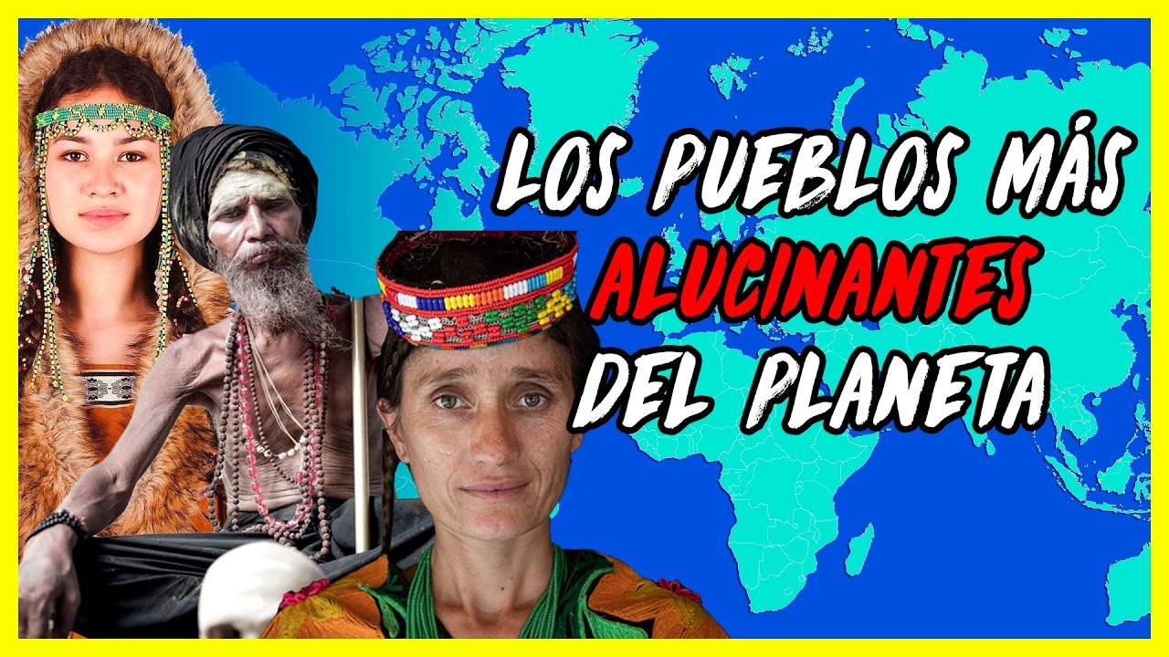 Etnias 🌎 que harán VOLAR🤯 tu cabeza - El Mapa de Sebas - YouTube