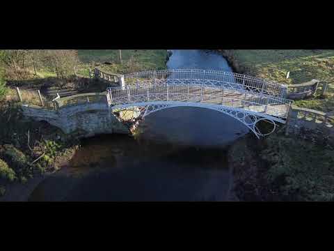 #djimavicmini #MavicMini #dji Linlathen East Iron Bridge