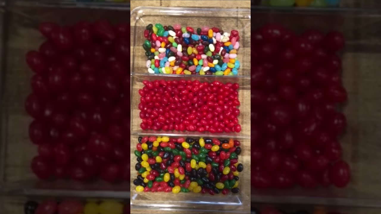 Jelly Beans Candy ASMR Starburst Swedish Fish Belly Shorts