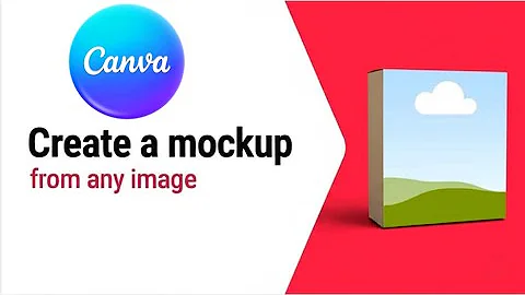 How to Create a Custom Mockup Template in Canva | Fast and Easy