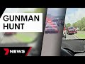 Armed gunman leads police on wild chase across sunshine coast  7 news australia