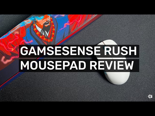 Gamesense Rush Review -- Great faster gaming mousepad