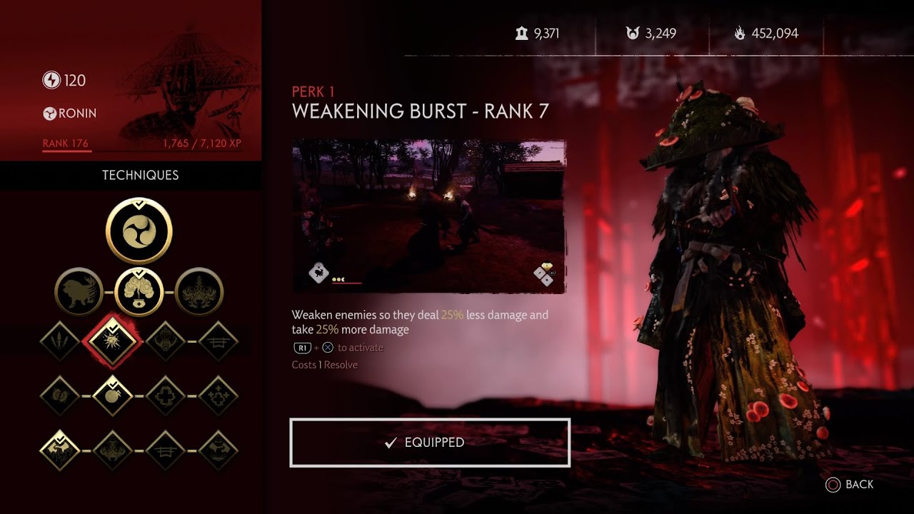 Ghost of Tsushima Legends - Life God/Death God Ronin Build