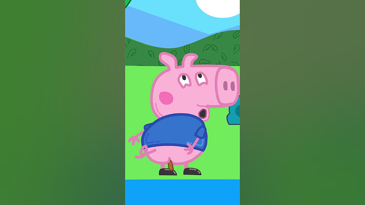 George Pig Disturbing Dating People #peppapig #peppapigparody parody #funnycartoon