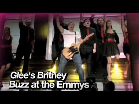 Glee's Britney Buzz at the Emmys
