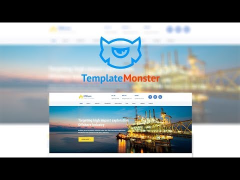 Offshore - Industrial Business Responsive WordPress Theme #64988