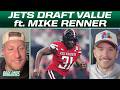 Did the New York Jets get good VALUE in the NFL Draft ft. Mike Renner (FULL BADLANDS)