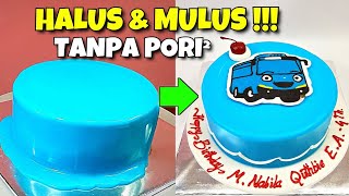 Cara Menghias Kue Ultah Tayo | Tayo Cake