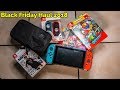 Black Friday 2018 Nintendo Switch + Mario Kart Bundle Haul Unboxing