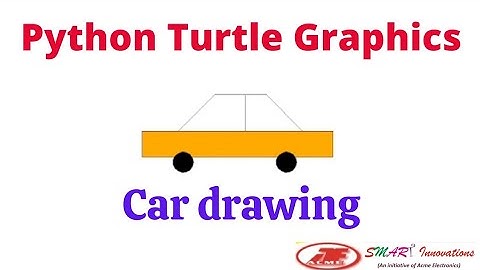 Python Turtle Graphics - Car Drawing