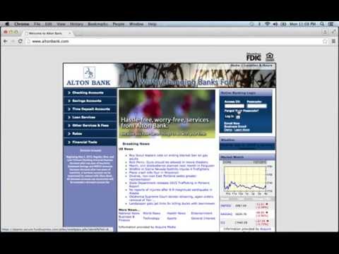 Alton Bank Online Banking Login Instructions