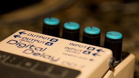 Boss DD7 Hold Mode Demo by Eddie de Hamer and the Cascading Loops --Shorter Version--