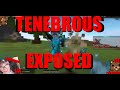 Exposing tenebrous for being a pedophile sexual predator
