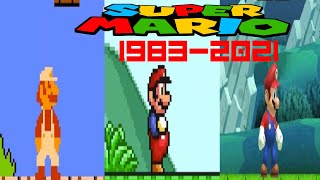 Evolution - Super Mario Bros Games (1983-2023)