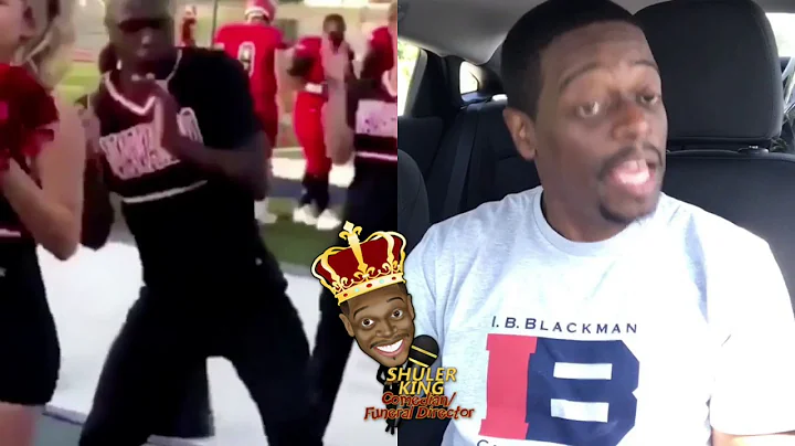 Shuler King - Cheerleader Is Overly Cheerful !!!