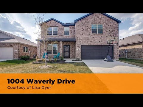 1004 Waverly Drive, Van Alstyne, TX home video tour
