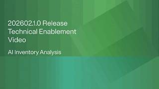 Technical Enablement Video - Ai Inventory Analysis - 202602.1.0