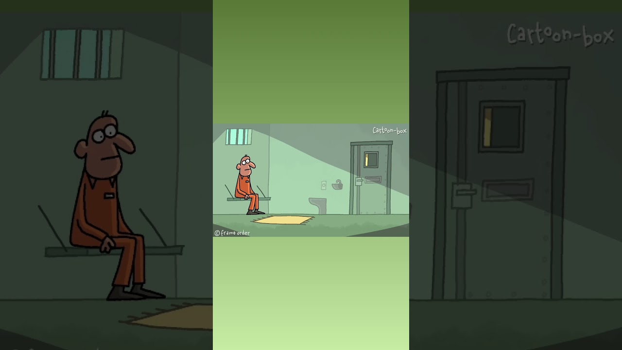 Funny Cartoon 😂 The Prison Escape 😂 