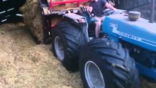County 1164 and 9ft Albutt buckrake