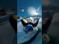 NEW RECORD | The Longest Terrain Wing Suit Flight Above the Mont Blanc #shorts