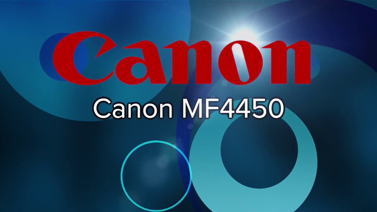 Canon MF4450 Install Cartridge, Check Counter & Print Test Page YouTube