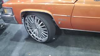 79 CADILLAC VERT ON 28 INCH FORGIATOS JAMMIN SO HARD!!... FOOOTTAAGGEEE!!