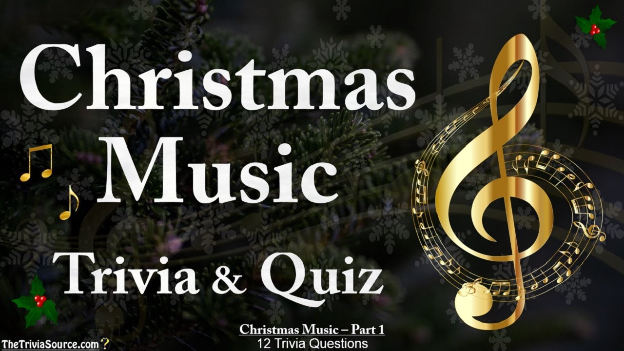 Christmas Holiday Music Trivia & Quiz 1 YouTube