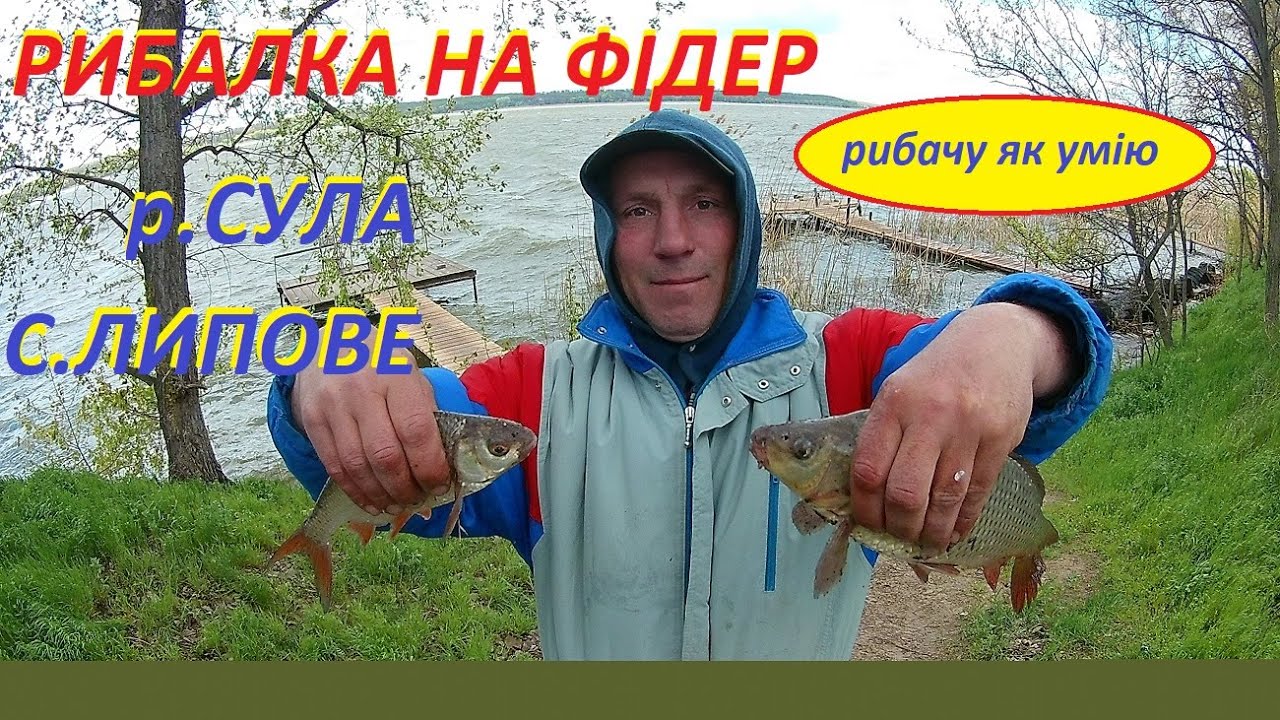 Рибалка на фідер на Сулі
