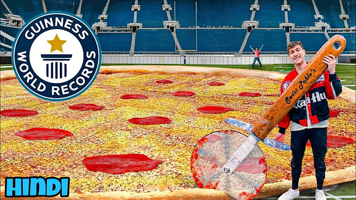 I Made The World's Largest Pizza (132 Feet)