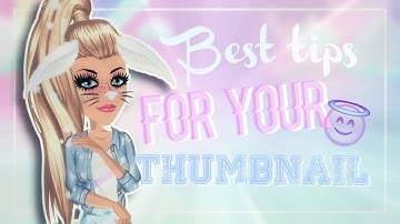 How to make a thumbnail ~ MSP