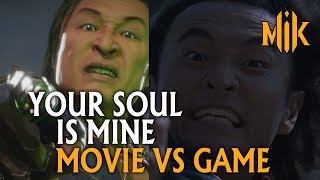 Mortal Kombat YOUR SOUL IS MINE SHANG TSUNG MORTAL KOMBAT 11 VS MOVIE