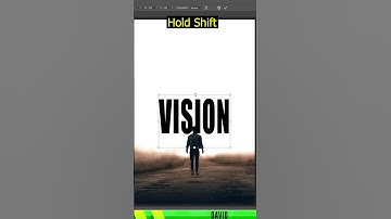 Put Text Behind Anything in Photoshop #shorts #photoshop #photoshoptricks