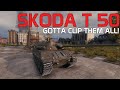 Gotta CLIP them all! Skoda T 50 | World of Tanks