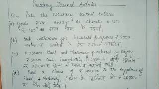 Journal Entries | Rules of Types of Accounts | in hindi and english |Accountancy | Class 11 Commerce