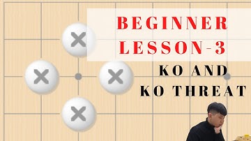 How to play Go ? The basic rules : ko and ko threat