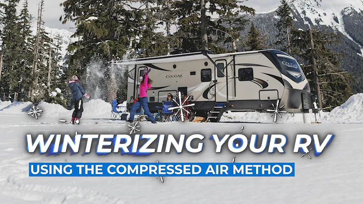 How to winterize your RV plumbing system using the Compressed Air Method