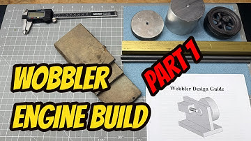 Wobbler Engine Build Deel 1 - Mijn eerste modelmotorproject met de Vevor-draaibank en PM25-MV-frees