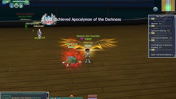 Digimon Masters Online : Achieving the title “Apocalymon of the Darkness„