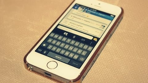 Official Blackberry Messenger (BBM) Release For iOS [iPhone 5s] - Full Review [HD]