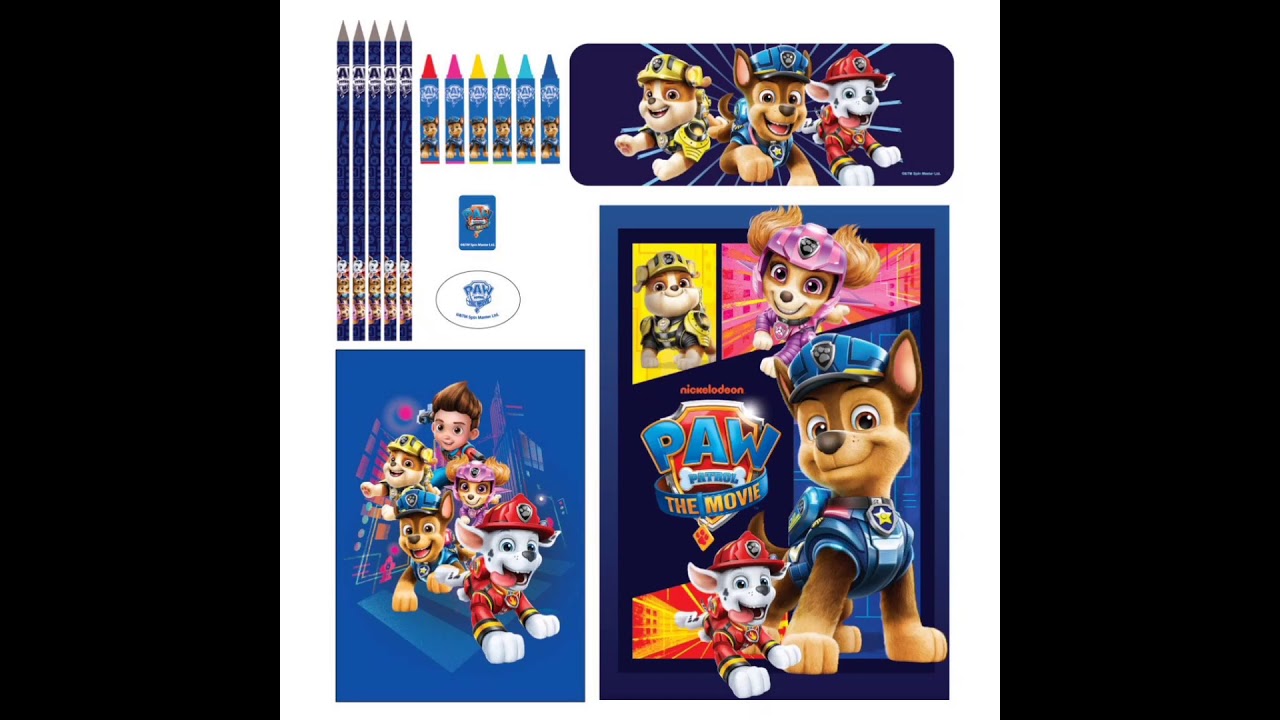 "Paw Patrol The Movie" Merchandise (New Picture)