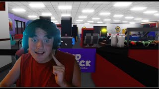 This Chuck E Cheese game is actually cool :D - Grand reopen. Chuck E. Cheese - Roblox @KingDylanG