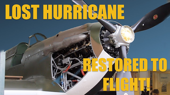 The Lost Hurricane: Restoring a Battle of Britain Fighter Plane
