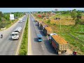 New Processing An Expert Task Skilled Dozer SHANTUI DH17C3 & Dump Truck 25T Filling Land into Fields