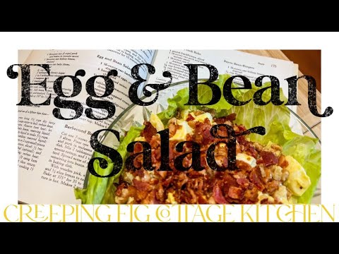Egg and Bean Salad - Recipe Circa 1973