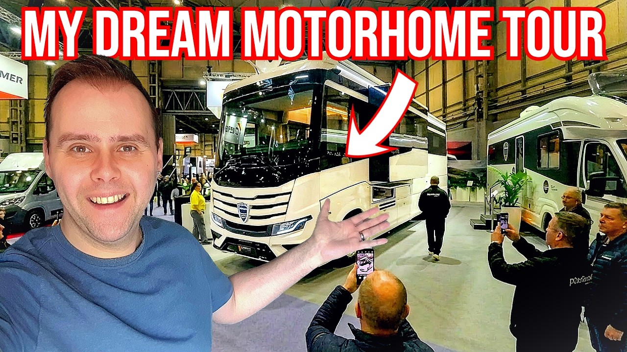 Small Campers & Luxury Motorhome Tours At The Caravan Camping And Motorhome Show 2026