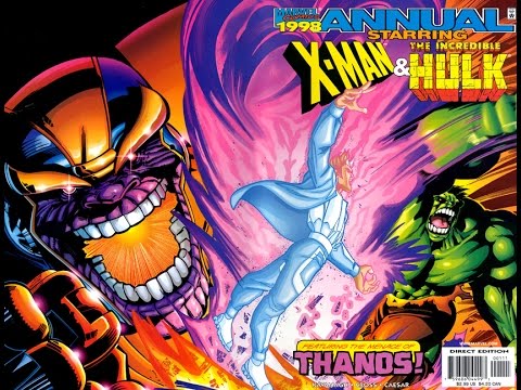 Hulk X Man Vs Thanos