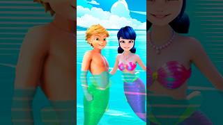 Ladybug and Cat Noir Mermaid Magic Transformation ✨ Under the Sea 🌊