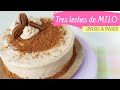 Torta Genovesa de MILO 🎂 Tres leches de Milo - ¡¡Fácil y DELICIOSA!!🤤
