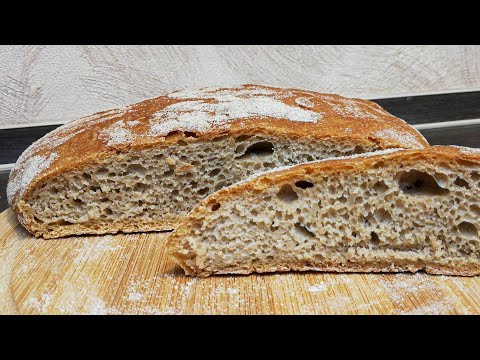 Ржаной ХЛЕБ без замеса! Получится У ВСЕХ домашний хлеб. Воздушный хлеб с хрустящей корочкой | bread