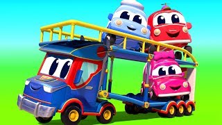 Super Truck in Car City - Truck videos for kids - Official Live